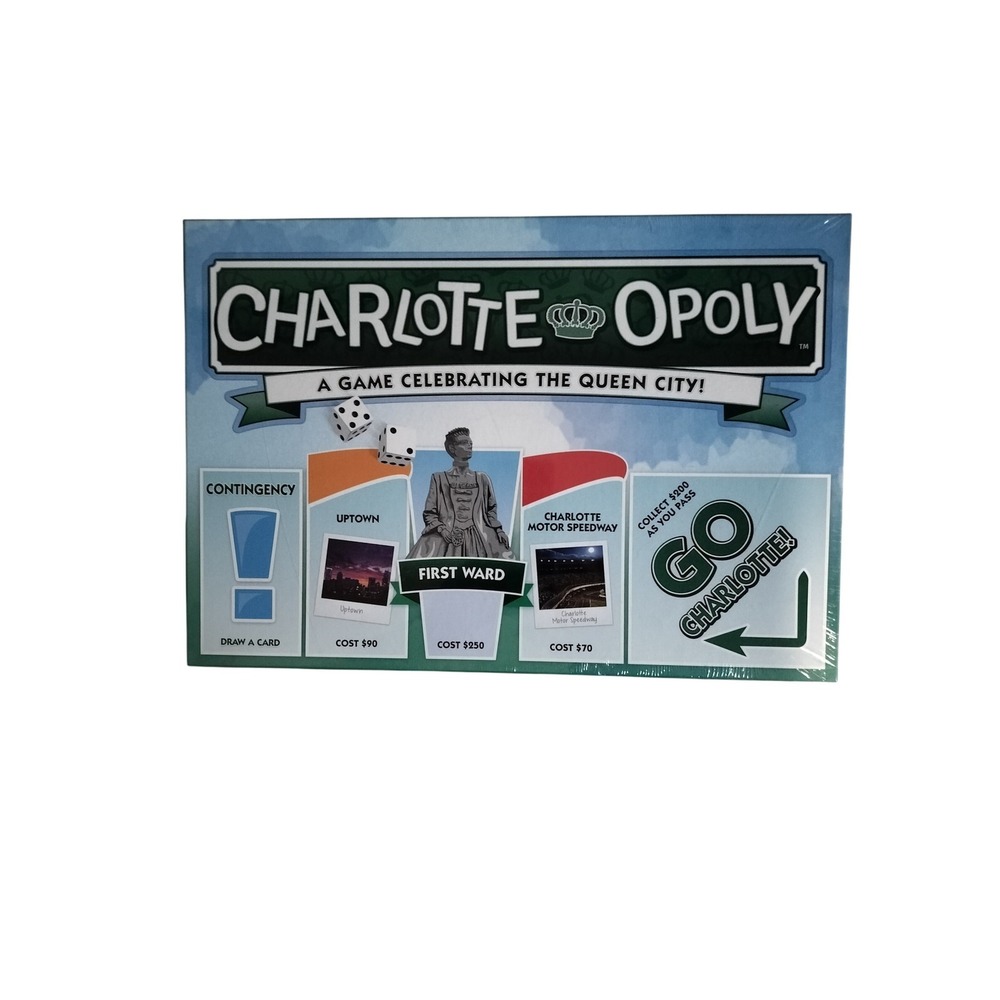 NEW Sealed Charlotte Opoly‎ Board Game A Game Celebrating The Queen City